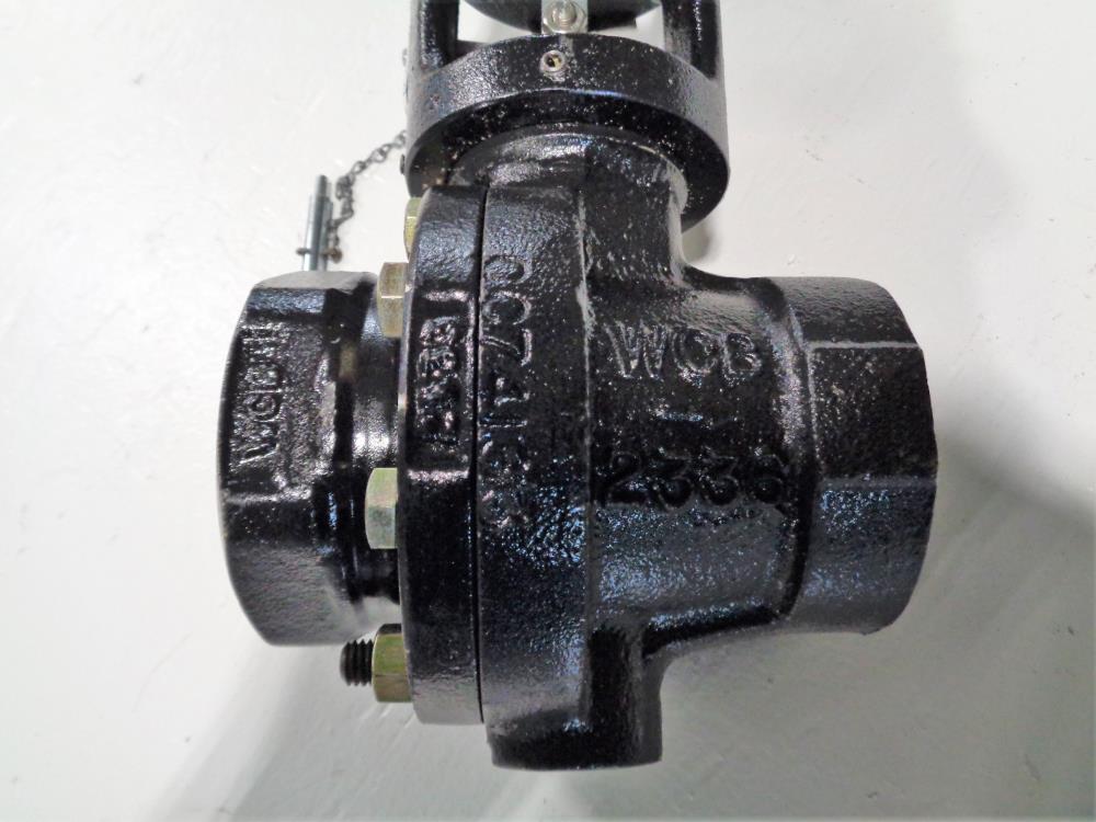 Jordan 2" NPT Sliding Gate Valve, Model 86, Range 25 60, Carbon Steel